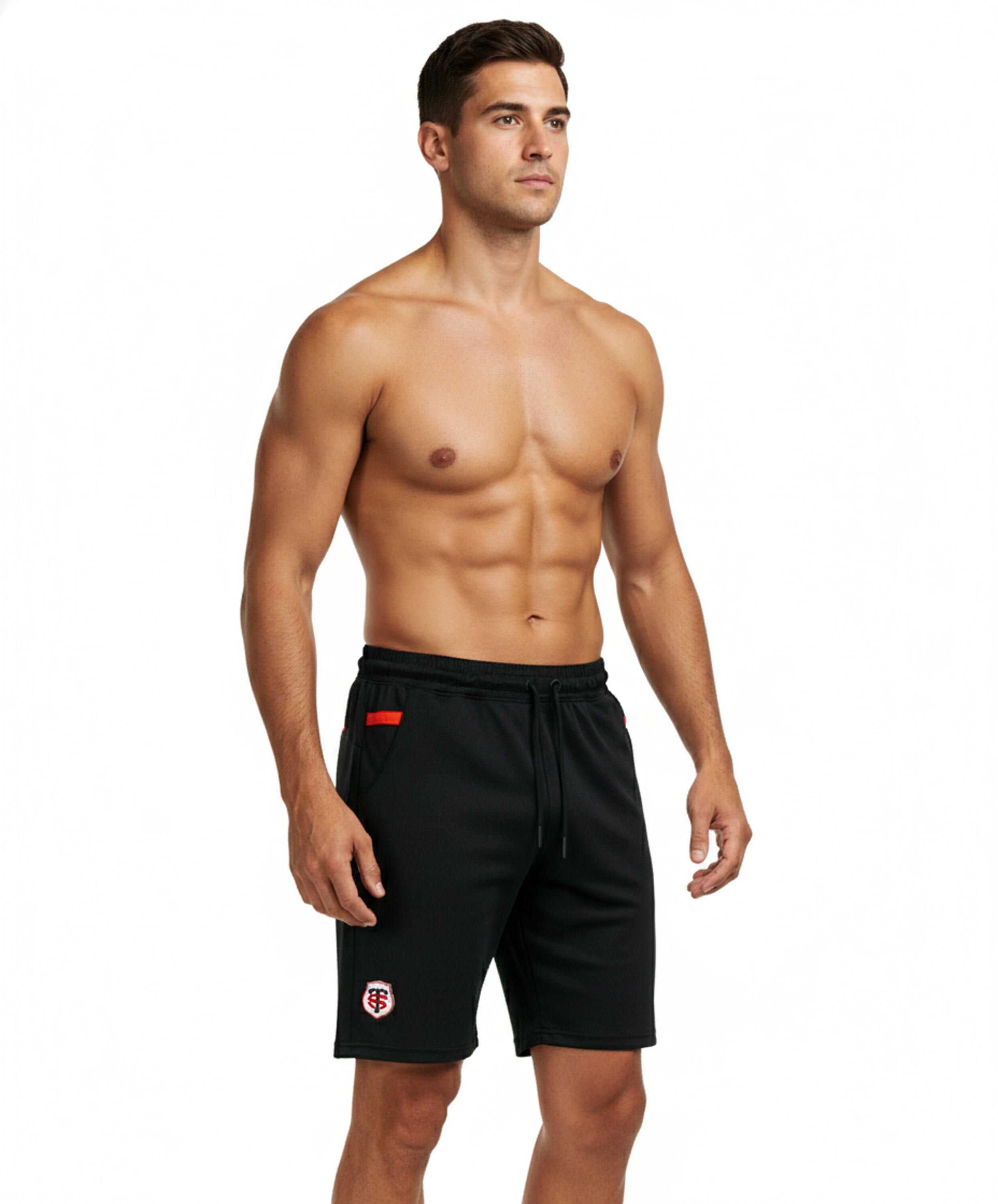 Short bermuda STADE TOULOUSAIN - Collection officielle TOULOUSE - Rugby 3/5
