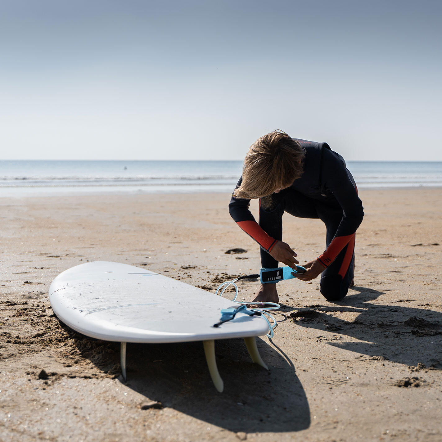 Surf Leash 9' – Leash de surf robuste et confortable 2/6