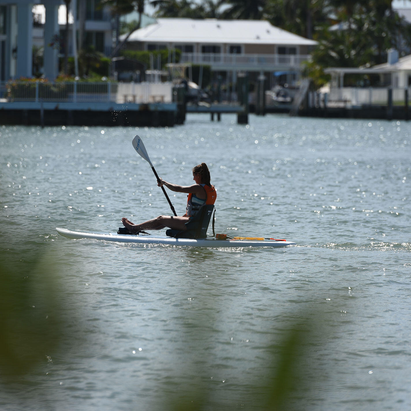 Paddle SUP-Yak Beach Alu 200 – Pagaie rigide et durable. 4/4