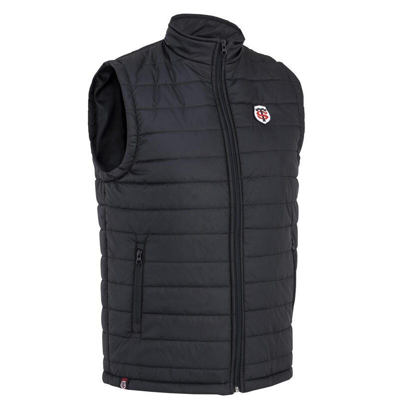 Hanorac Sweat Hoodie Brodi Stade Toulousain Negru Bărbați