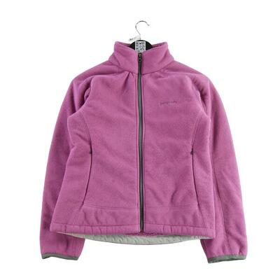 Tweedehands - dames roze fleece jas - als nieuw