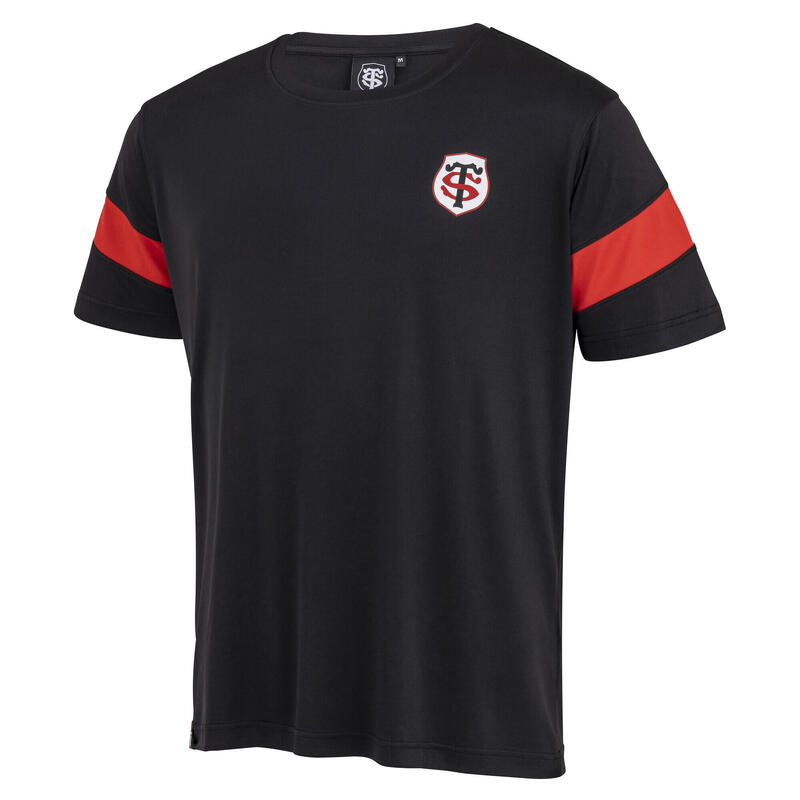 Short pentru Bărbați Rest Stade Toulousain Negru