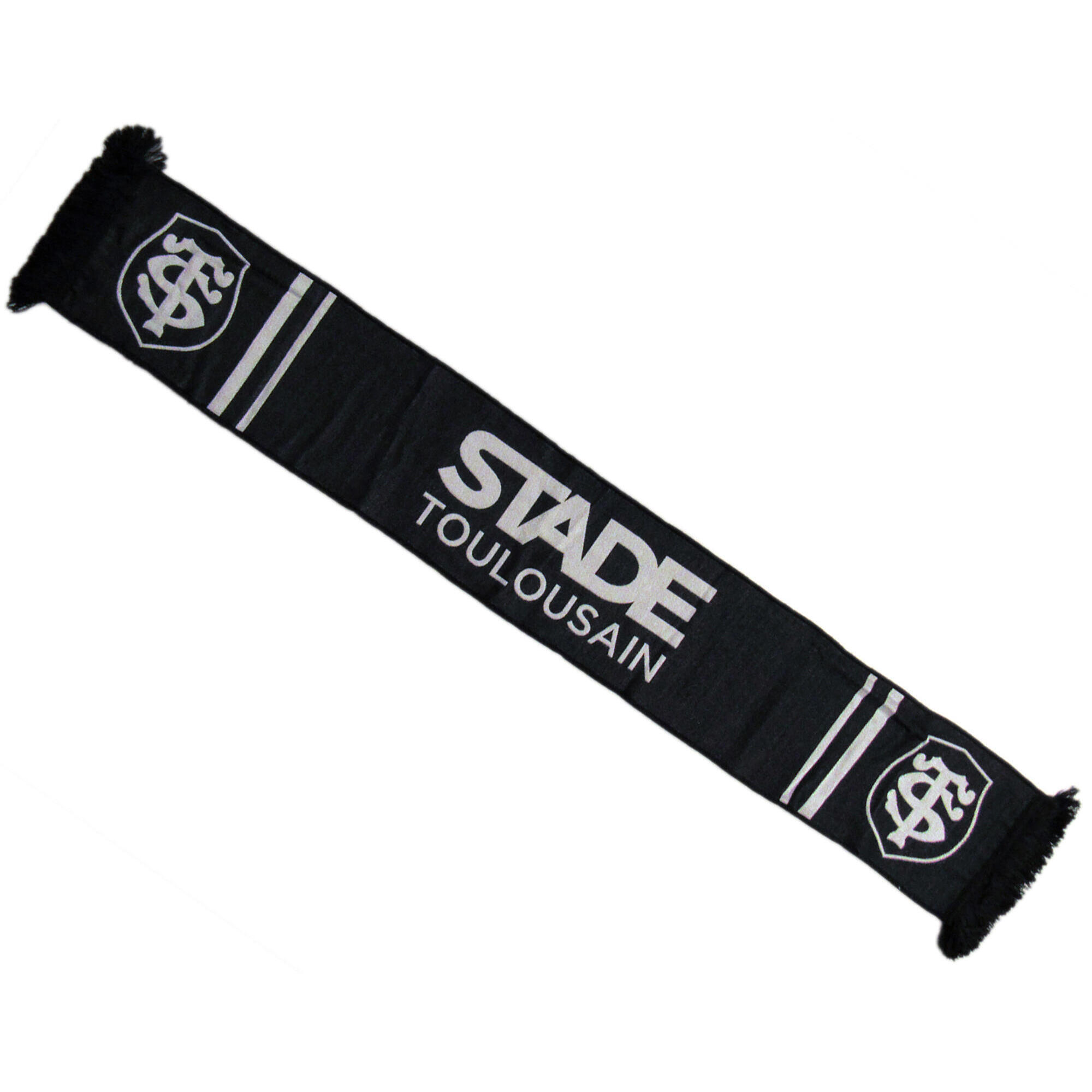 Stade Toulousain - Echarpe Stade Toulousain - Collection Officielle Toulouse - Rugby - Écharpe - Noir - 140 Cm - Decathlon