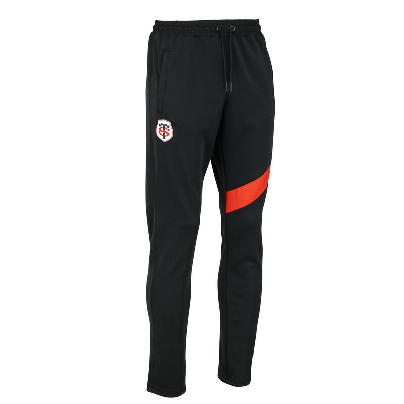 Tricou bărbați cu mânecă scurtă Brodi Stade Toulousain Negru