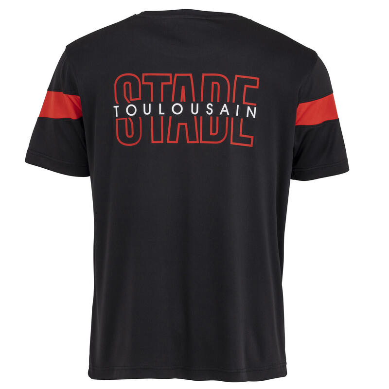 Short pentru Bărbați Rest Stade Toulousain Negru
