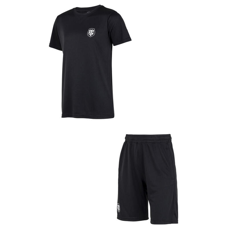 Pantaloni Jogging Bărbați Rest Stade Toulousain Negru