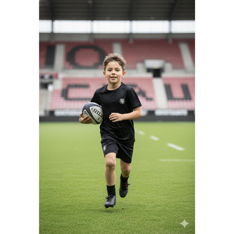 Pantaloni Jogging Bărbați Rest Stade Toulousain Negru
