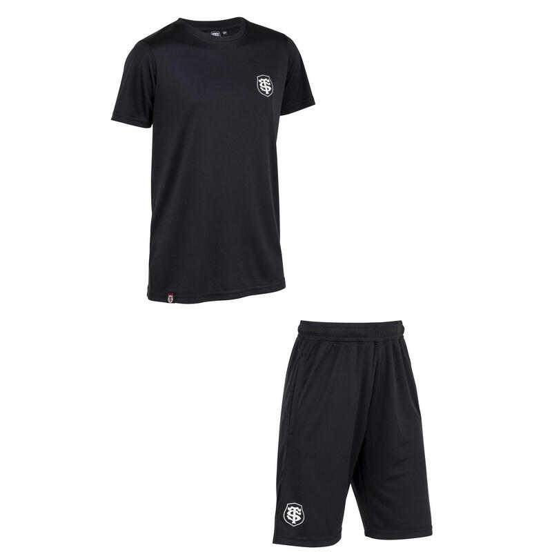 Pantaloni Jogging Bărbați Rest Stade Toulousain Negru
