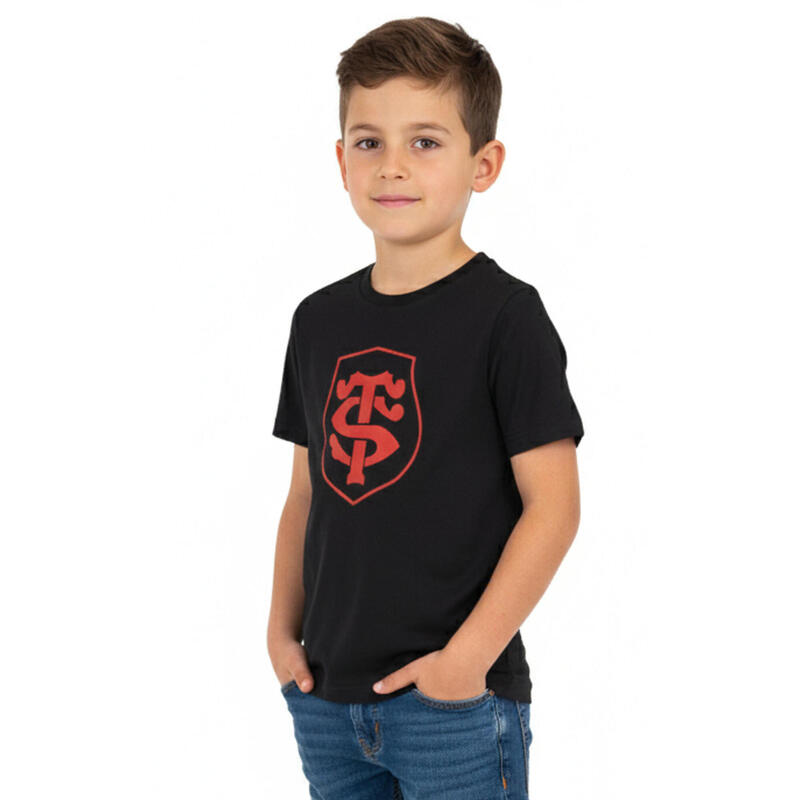 Short pentru Bărbați Rest Stade Toulousain Negru