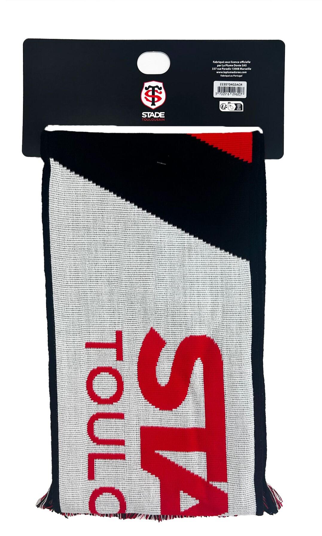 Echarpe STADE TOULOUSAIN - Collection officielle TOULOUSE - Rugby 2/3