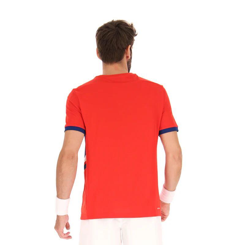 Koszulka tenisowa męska Lotto Squadra III Tee 3/3