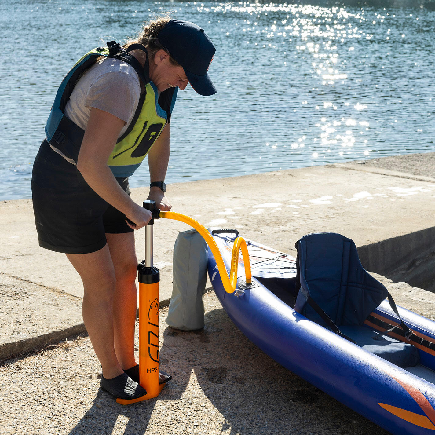 Kayak Bora – Un kayak gonflable profilé. 7/7