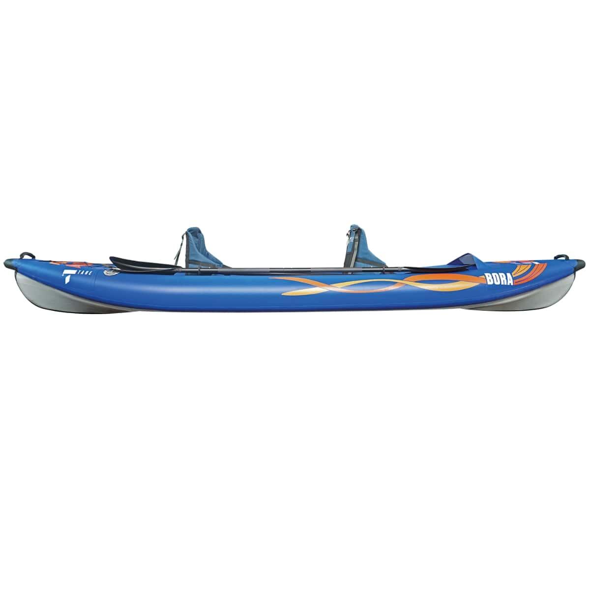 Kayak Bora – Un kayak gonflable profilé. 4/7
