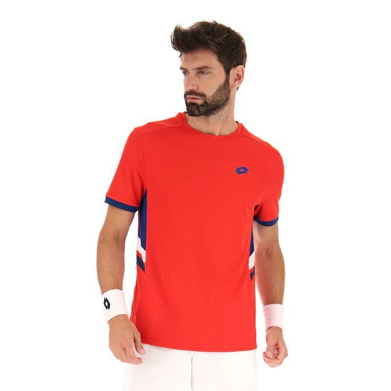 Koszulka tenisowa męska Lotto Squadra III Tee 1/3