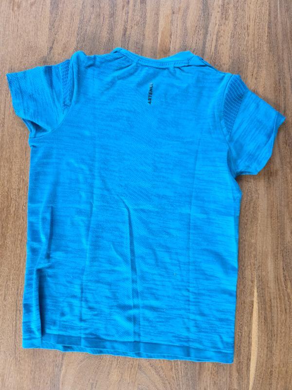 Tussen Particulieren - Artengo Dry tennis tshirt blauw 5-6 jaar 3/3