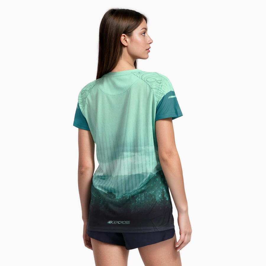 Maglietta traspirante Donna Running ADVENTURE 2/5