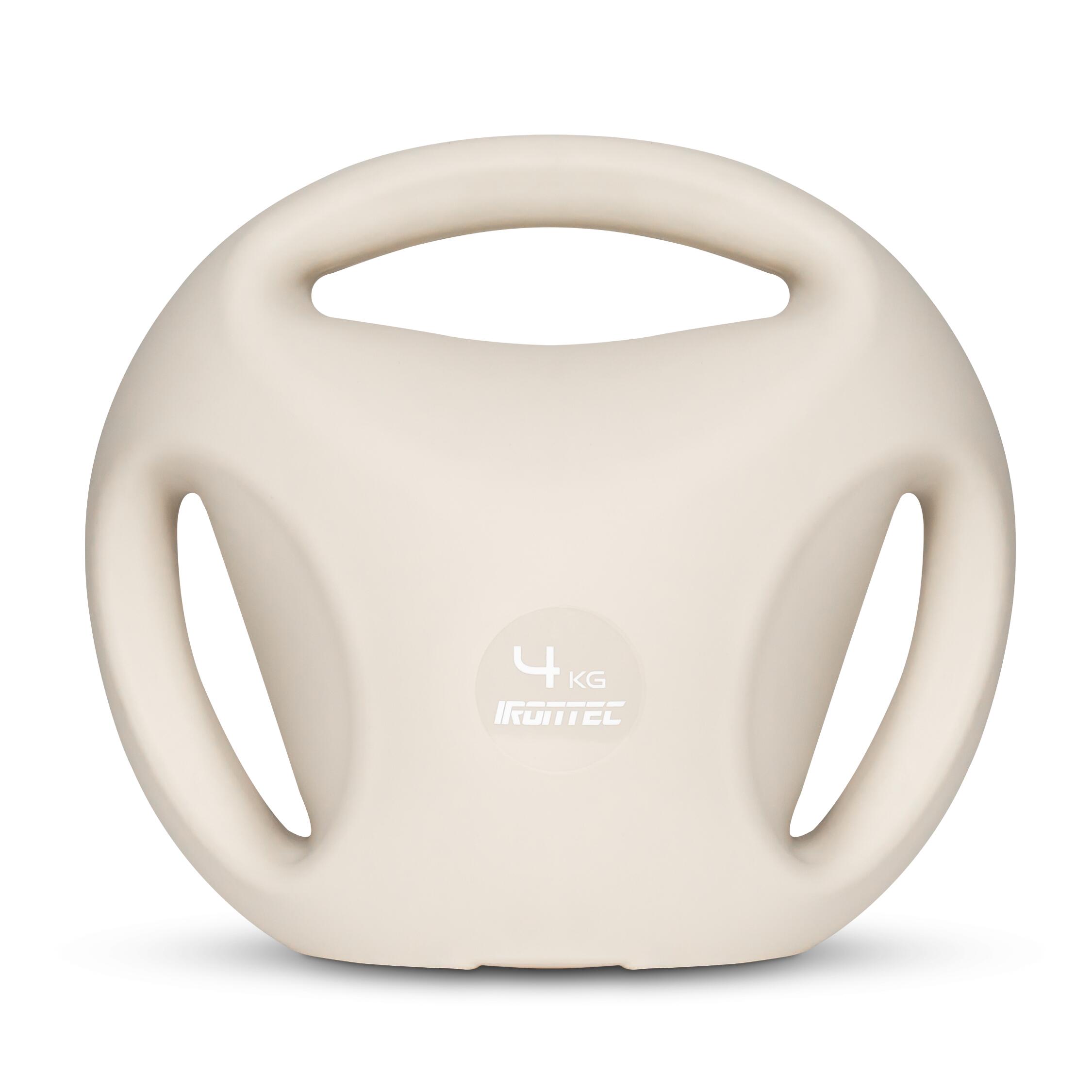 SOFT 3-HAND Soft Kettlebell 4KG (MD2229) - IRONTEC