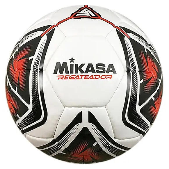Mikasa - Ballon En Cuir Synthetique Mikasa Mikasa Regateador - Balle Pelote Gomme Pleine - Noir|rouge - 59-61 Cm. - Decathlon