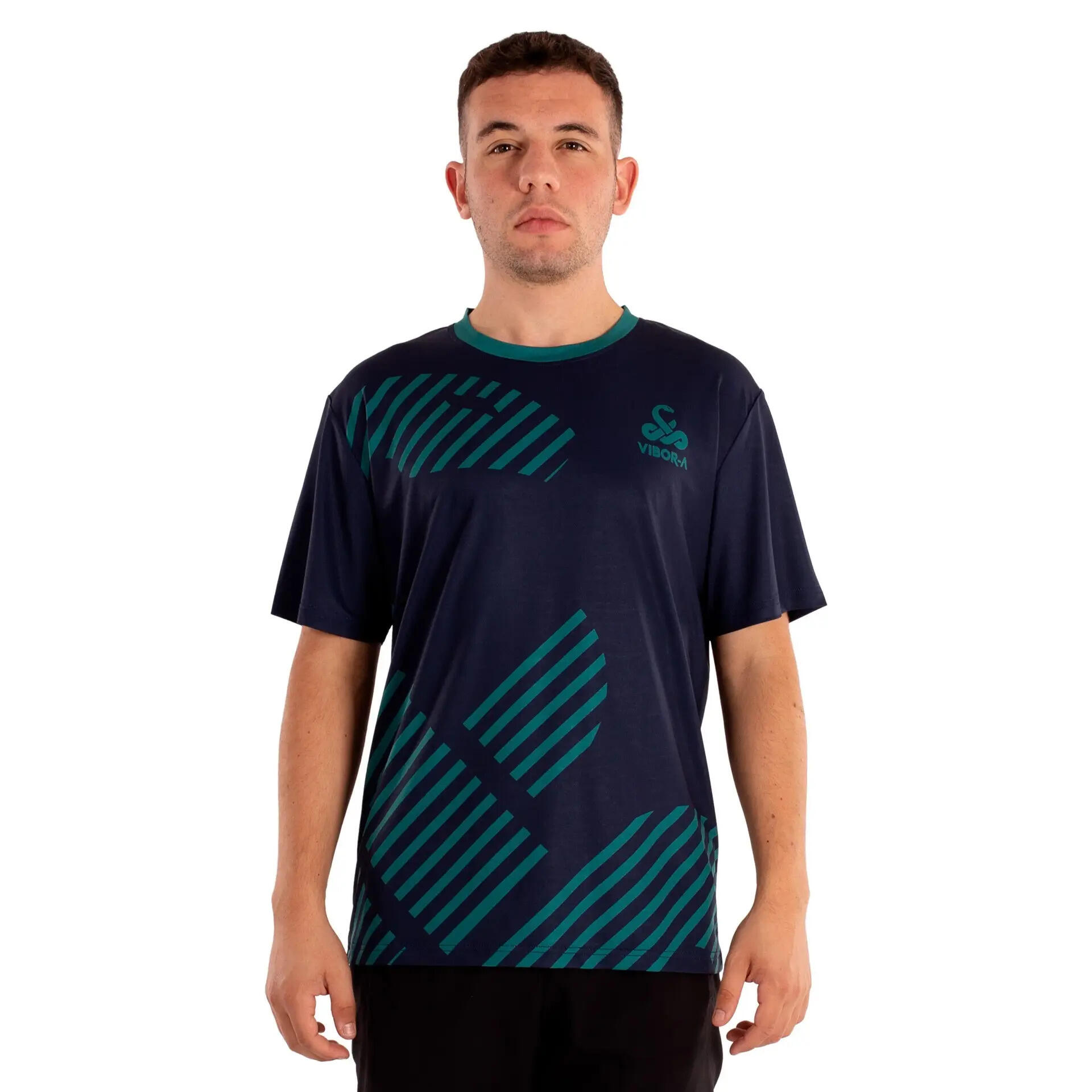 Tricou Vibor-a Yarara Radical Azul Petróleo