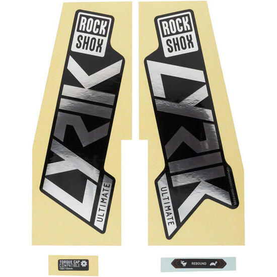 Naklejki Rockshox Lyrik Ult 27/29 Gloss Polar Foil High Gloss