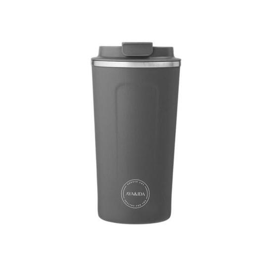 AYA&IDA CUP2GO 500 ml Thermosbeker – Dark Grey