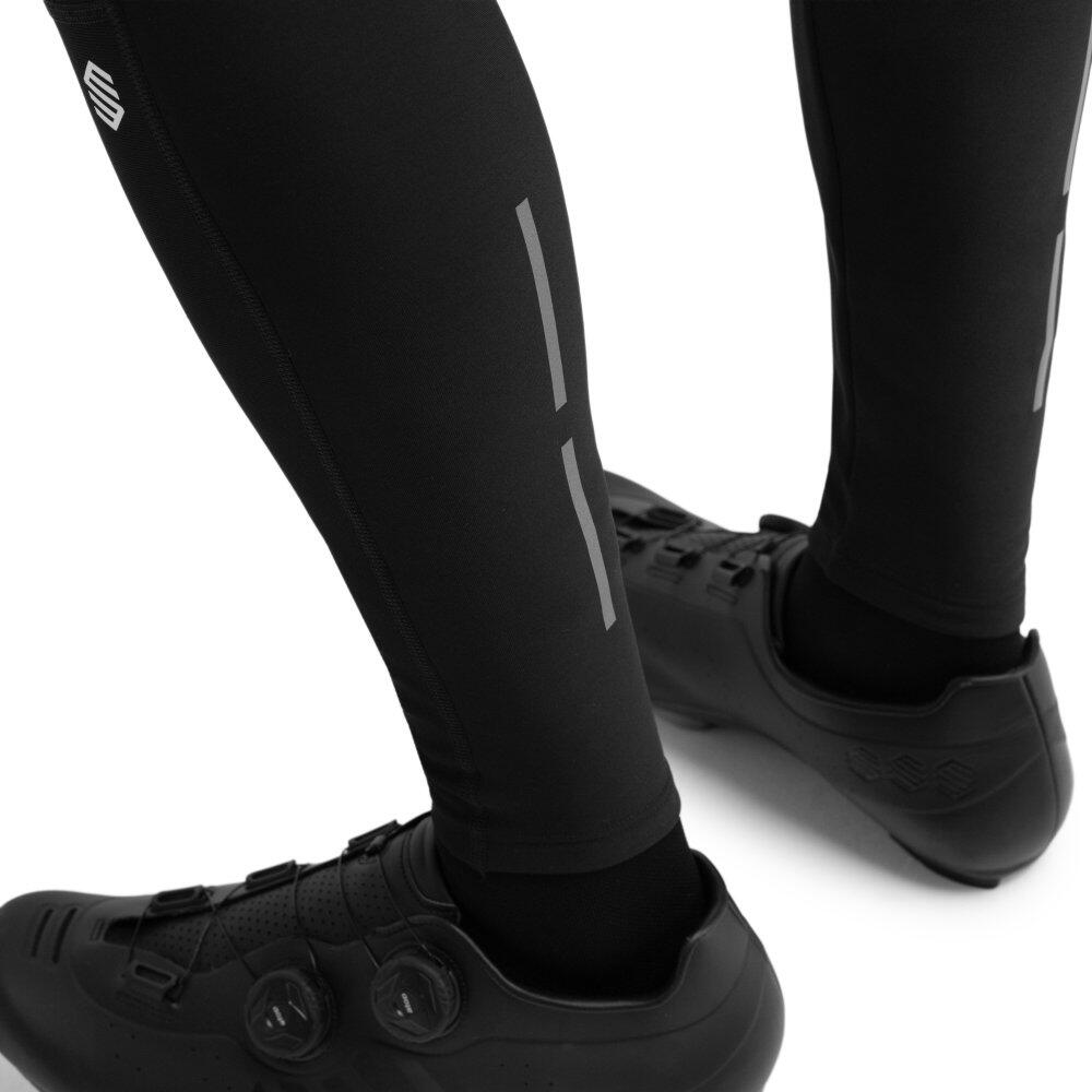 Culote largo ciclismo hombre BX Bolzano Negro 5/8