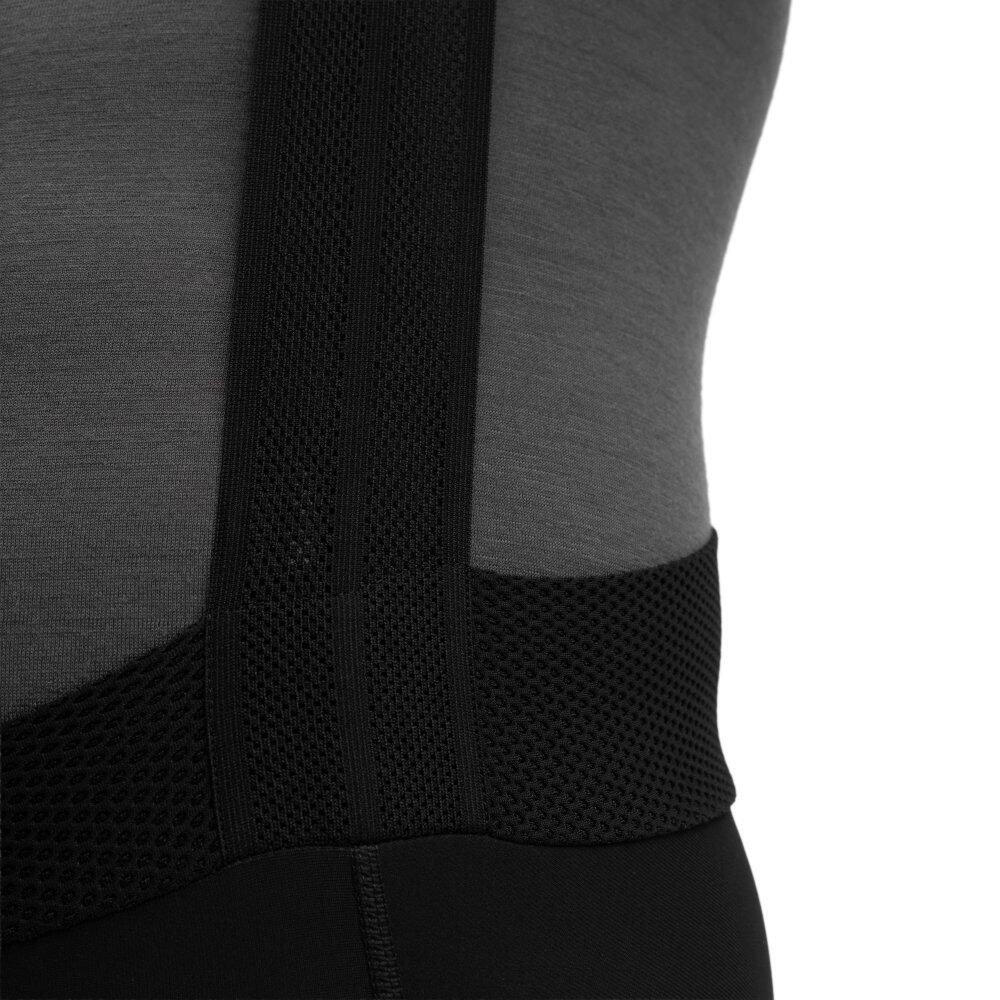 Culote largo ciclismo hombre BX Bolzano Negro 6/8