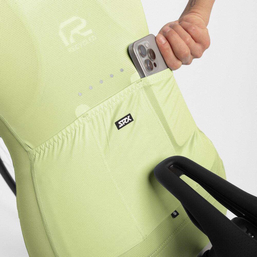 Maillot vélo ultraléger femme Cyclisme SRX Grenoble Vert 5/7