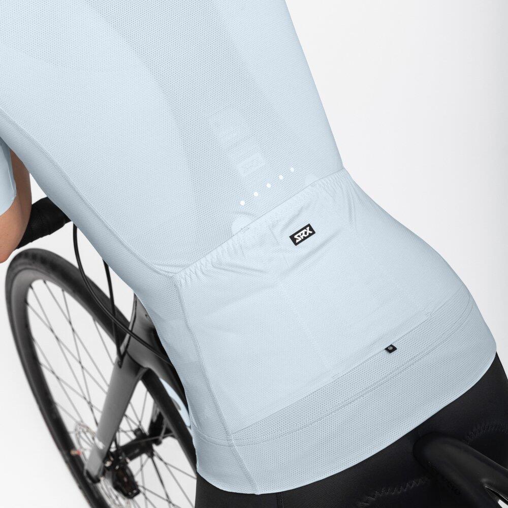 Damen Radsport ultraleichtes radtrikot für SRX Costa Hellblau 4/7