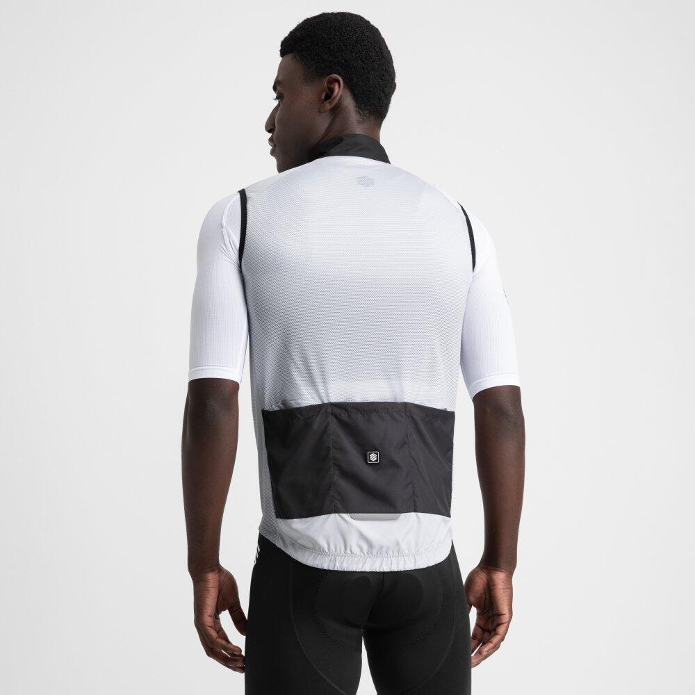 Gilet antivento da ciclismo da uomo V1 Ramaz Grigio 6/7