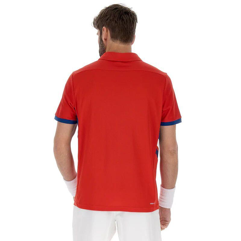 Koszulka tenisowa męska Lotto Squadra III Polo 3/3