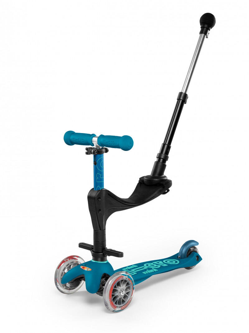 Hulajnoga 3 w 1 z drążkiem do pchania dla rodziców Mini Micro 3w1 Deluxe Plus 4/6