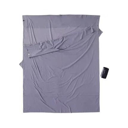 Drap de Sac Double InsectShield Coton Égyptien Gris