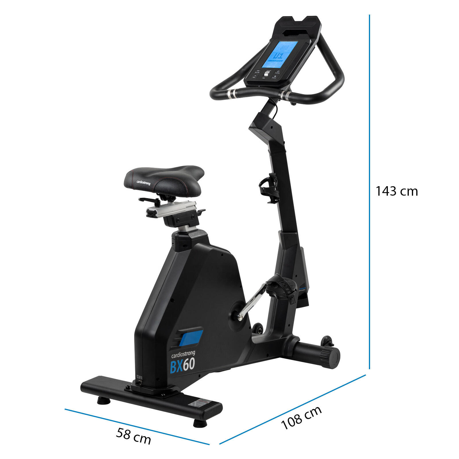 Cardiostrong BX60 Comfort hardloopband 5/5