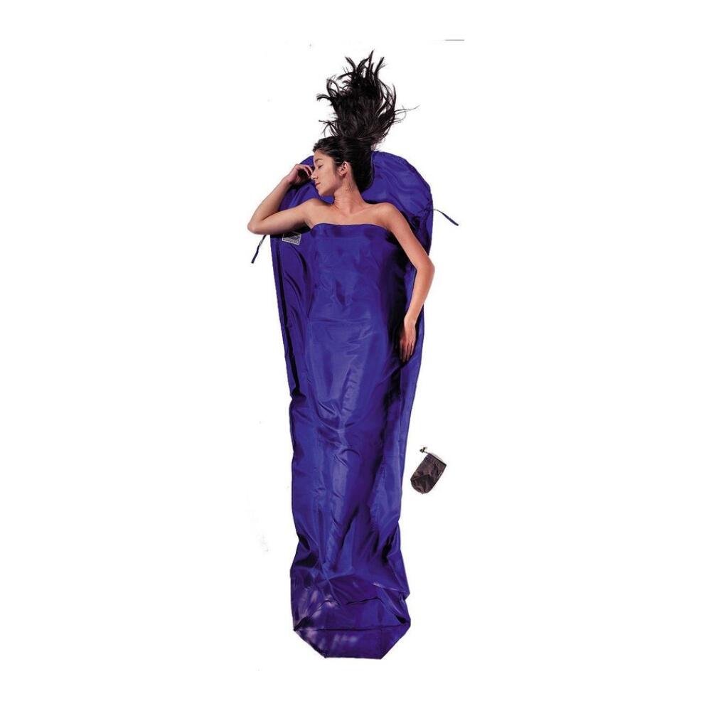 Jedwabny Mummy Liner Ultramaryna