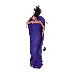 Drap de Sac Momie en Soie Bleu Outremer