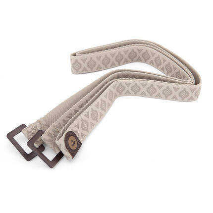 Yogamatten-Tragegurt gemustert, ETHNO Print ecru