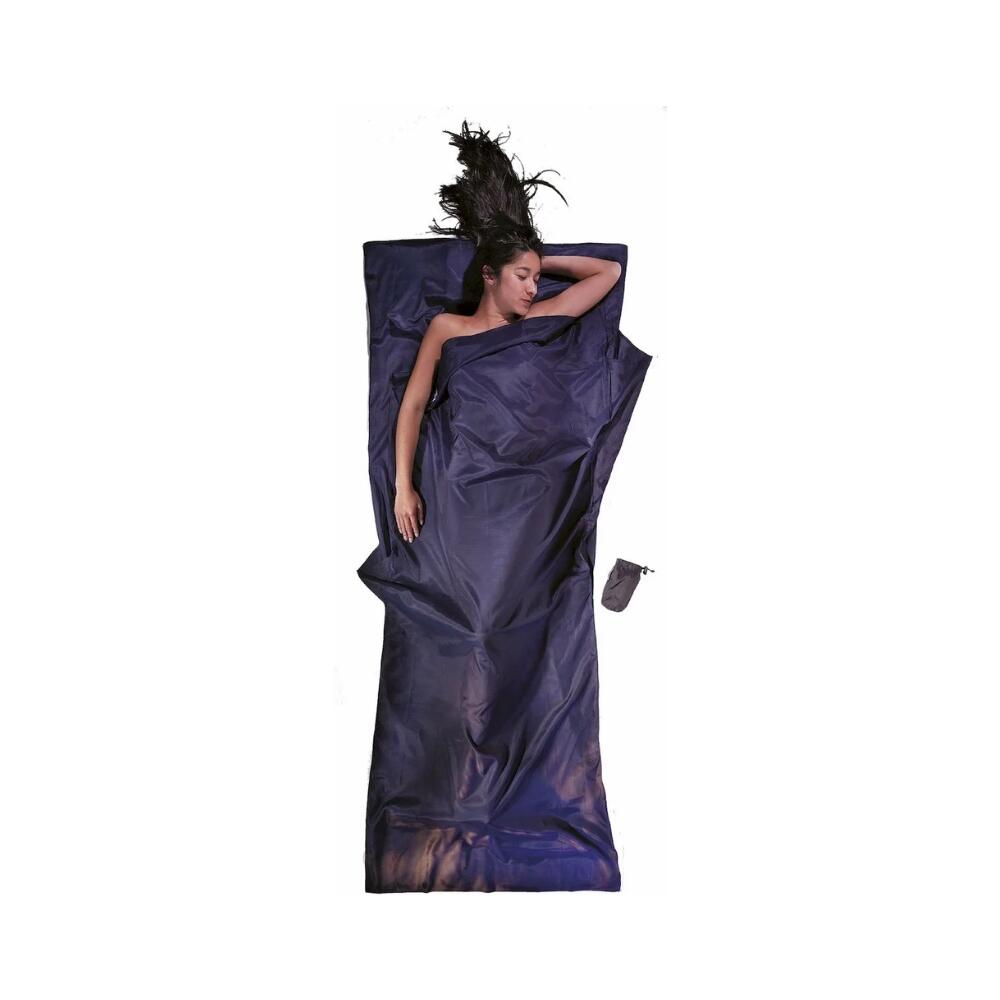 Cocoon - Travelsheet Soie/coton – Tuareg - Drap De Sac De Couchage - Bleu - No Size - Decathlon