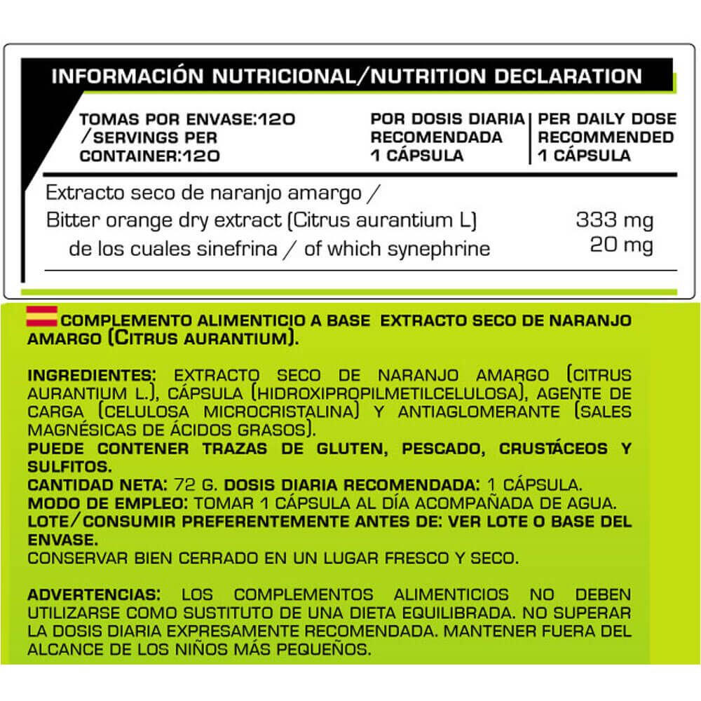 Sinefrina (Sinefrina) - 120 capsule vegetali Iron Addict Labs 4/5