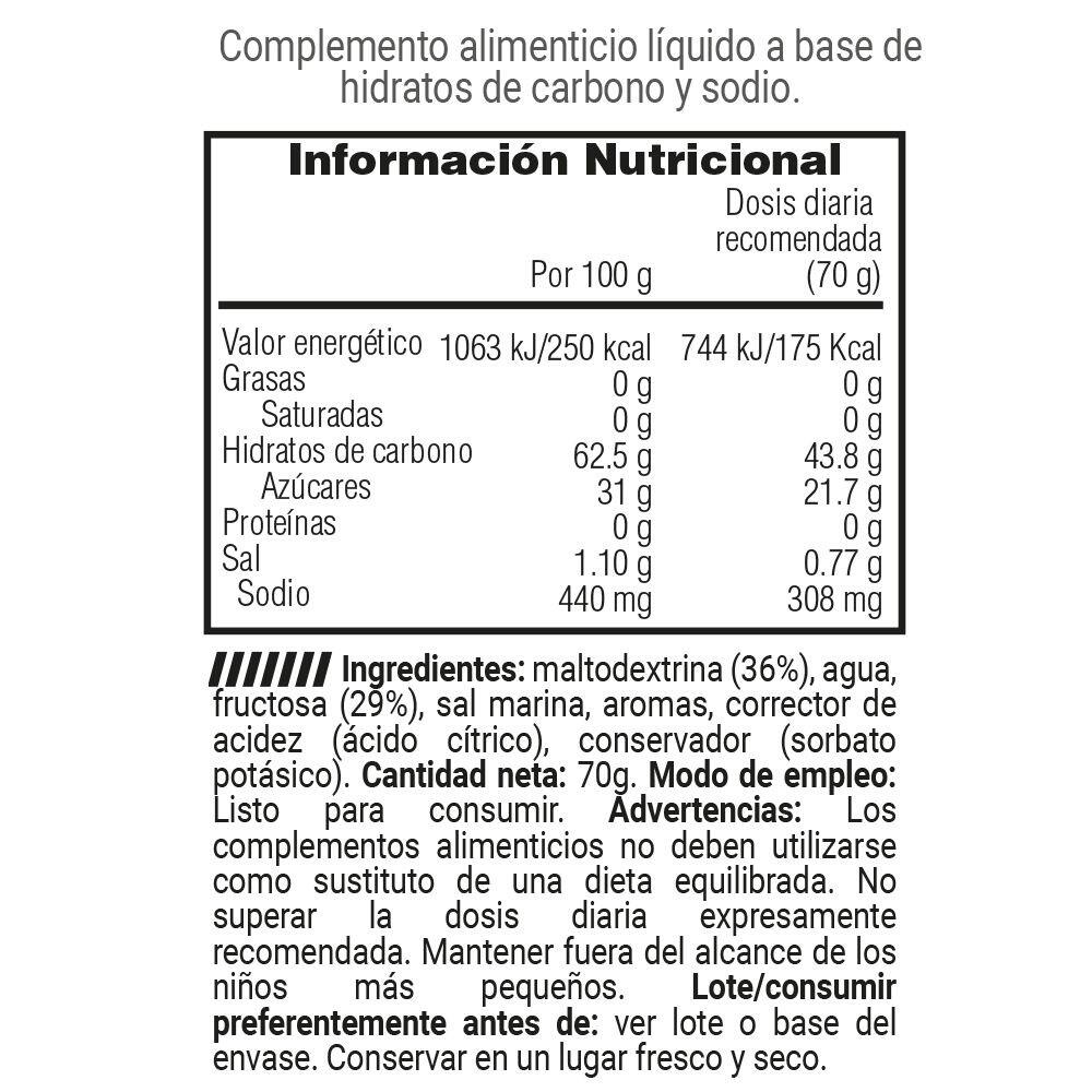 Carbo gel pro - 70g Citrus da Masmusculo 3/4