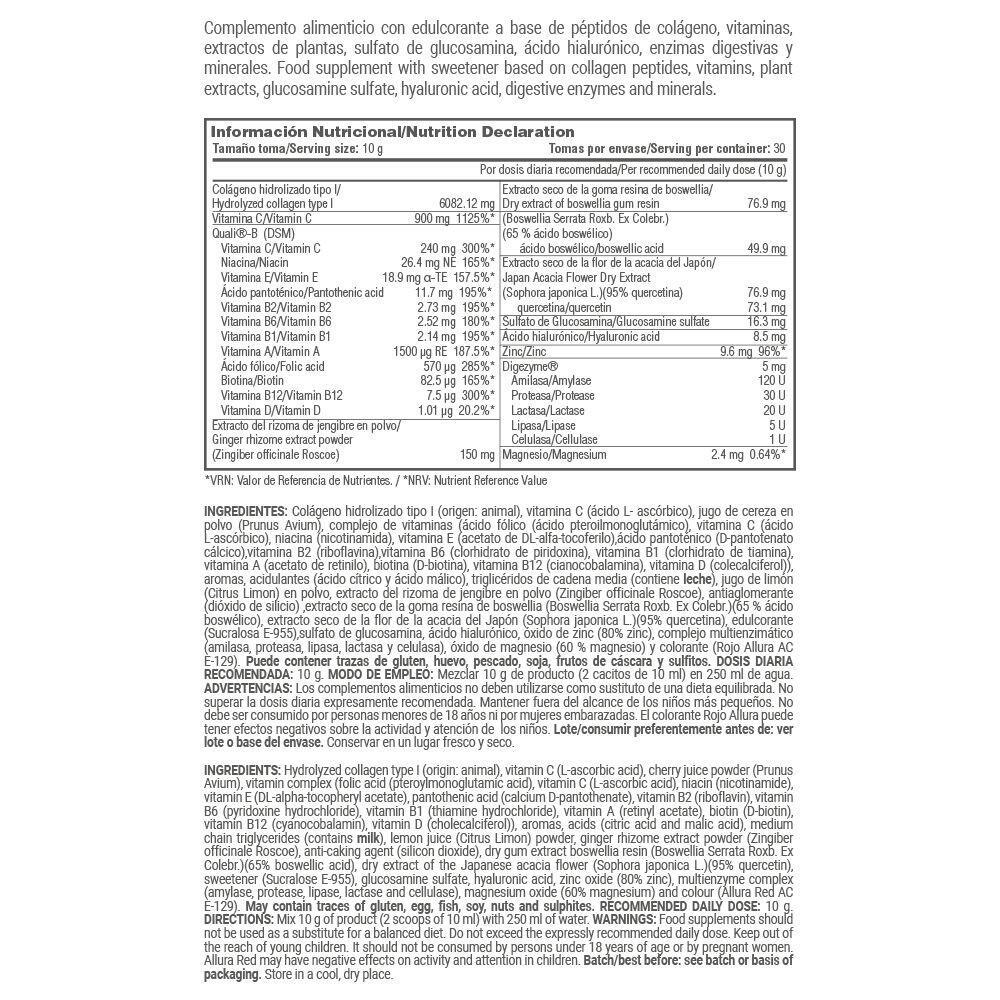 Flex (Hydrolysiertes Kollagen) - 300g Wassermelone MASMUSCULO 4/5