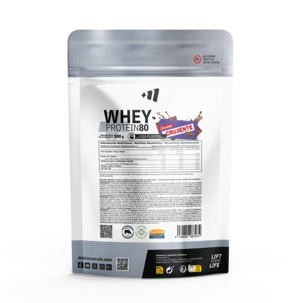 Whey protein80 - 500g Chocolat croustillant de MASmusculo 2/6