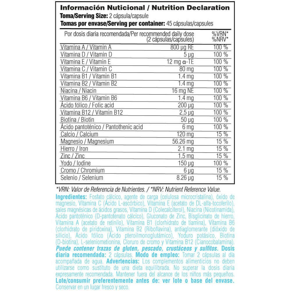 Multi-Vitaminas - 90 caps de Smart Supplements 2/3