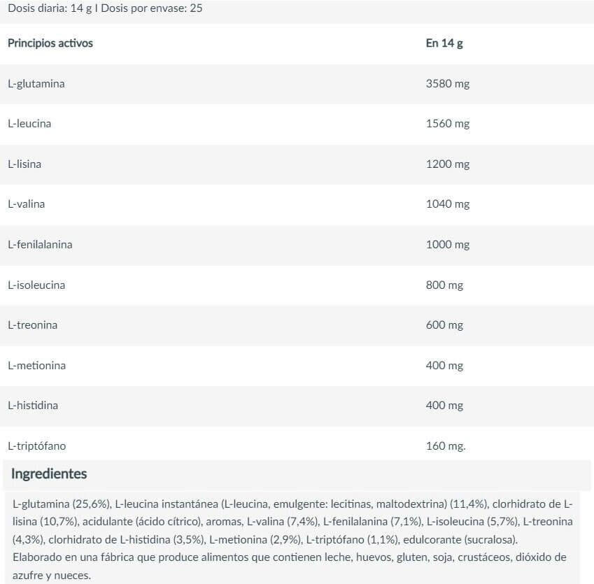 Acides aminés essentiels - EAA Zero - Citron 350g 6/6