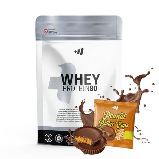 Whey protein80 - 500g Tasses de beurre d'arachide de Masmusculo Supplements