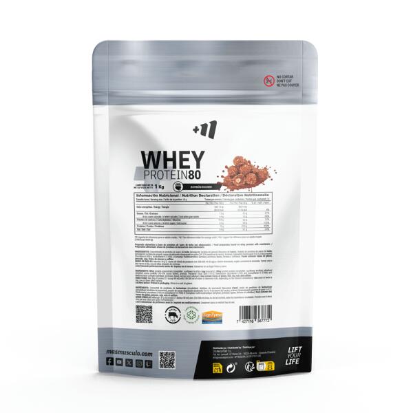 Whey Protein80 - 1Kg Bombón Rocher MASmusculo 2/4