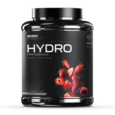 Gehydrolyseerde zero professional - 2 kg aardbei beverly nutrition