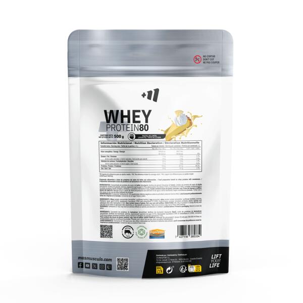 Proteine del siero del latte 80 - Torta al limone 500 g MASmusculo 2/6
