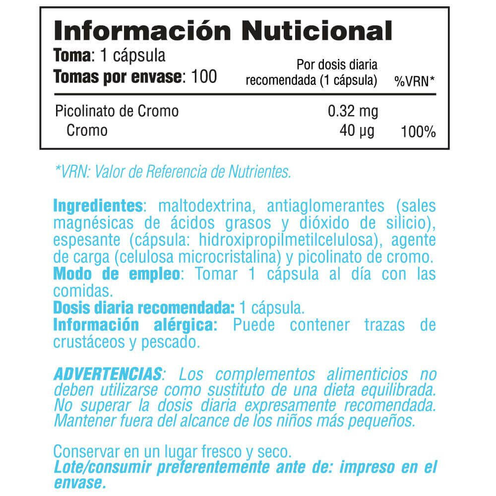 Chromium Picolinate - 100 capsules de Smart Supplements 4/5