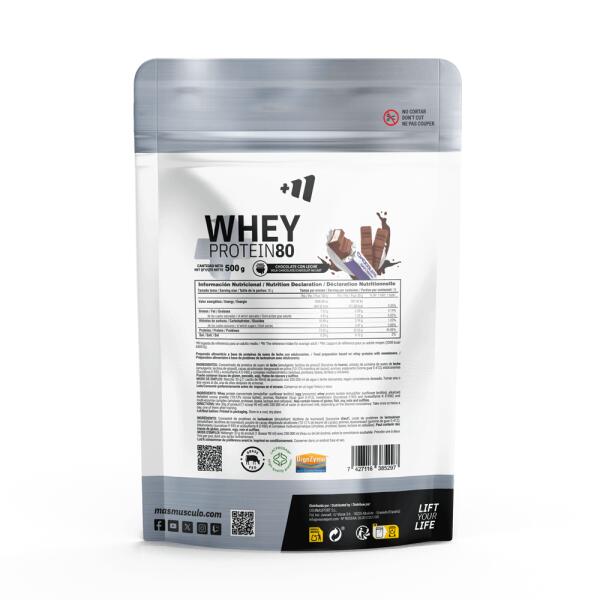 Whey Protein80 - 500 g di cioccolato al latte MASmusculo 2/6